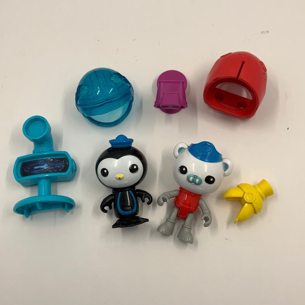 Fisher Price Octonauts Deep Sea Octo Lab Plastic 3 Inch Figure Lot - Picture 2 of 4